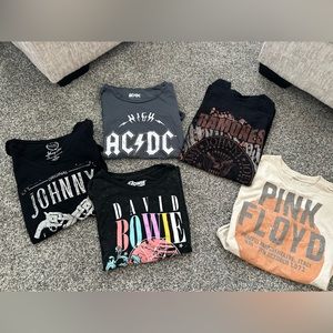 Band tees